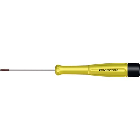 PB Swiss Tools Elektronik-Schraubendreher, für Phillips, ESD, Kreuzschlitzgröße 00 (1/2)
