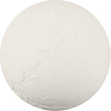 3D-gedrucktes, erdförmiges Nachtlicht, USB-aufladbar, mit einstellbarer Helligkeit und 3 Farben, mit Holzsockel, ideal zur Dekoration des Schlafzimmers. (1/5)