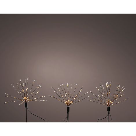 Lumineo Lumière MicroLED Feux d'Artifice Noir 180 LEDs (1/2)