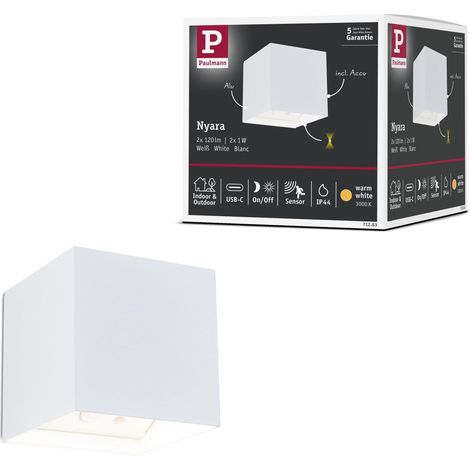Lámpara portátil paulmann nyara recargable ip44