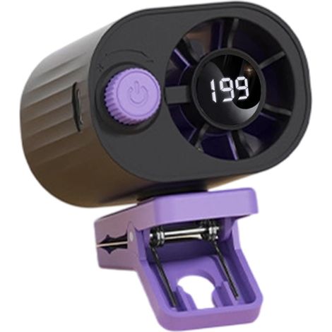 Ventilateur Pince Portable Silencieux Sans Pales Rechargeable USB (1/5)