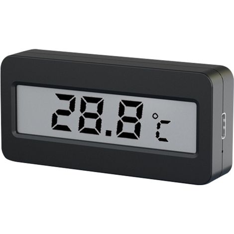 Termómetro de acuario de alta precisión con gran pantalla LCD y función de alarma. (1/5)