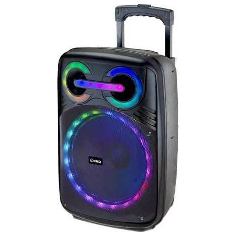 Altavoz carro 80w c/luz y microfono pdt-1523 ELCO