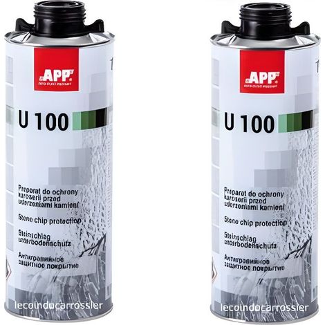 2 Blackson anti-gravillon noir U100