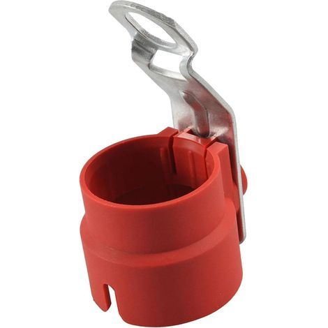Support de Prise à 7 broches/13 Broches, Support de Prise de remorque en PVC pour Installation Facile et Durable de Remplacement de, Rouge (1/5)
