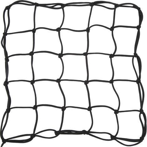 Filet de rangement moto 15 pouces, élastique haute résistance, protection puissante et polyvalente pour moto, quads et bateaux (1/5)