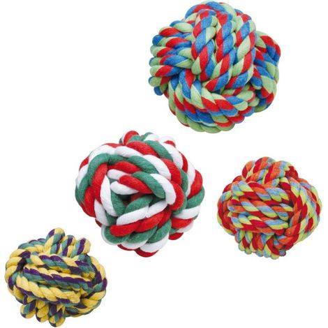 Jouet pour chien Gloria Polyester Coton Multicouleur (7-8 cm)