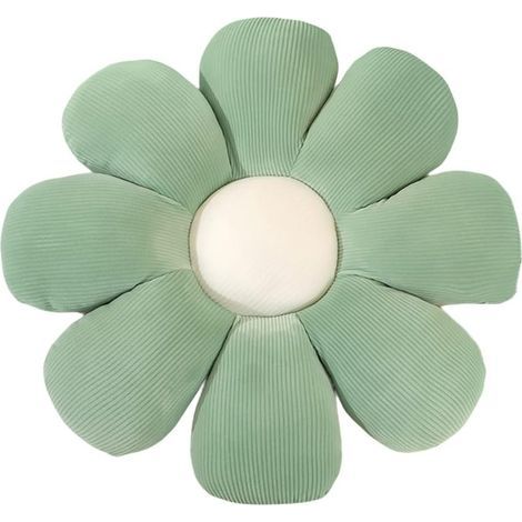 Mignon Petite Marguerite Fleur en Forme de Coussin Marguerite en Peluche Coussin canapé Coussin Salon Chambre d'enfant Maison canapé Voiture décoration Oreiller canapé Coussin Vert (1/5)