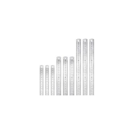 9 PCS Règle en Acier Inoxydable 15cm 20cm 30cm Règle Metallique Taille Double Face Regle Menuisier Antirouille Durable pour Etudiants Ingénieurs Architectes Enseignants Designers Bureau (1/5)