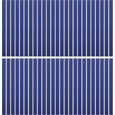 50Pièces Bâtonnets Réparation Auto En Caoutchouc Vulcanisé Bleu (1/2)