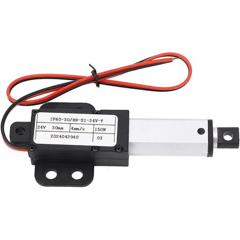 DC24V Mini-Stellglied mit Flügel, 30 mm Hub, Linearantrieb für Kehrmaschinen