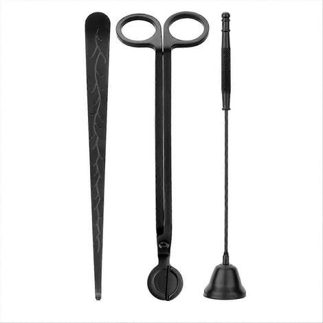 Ensemble d'accessoires pour bougies 3 en 1 : coupe-mècheskit d'entretien et accessoires pour bougies. (1/5)