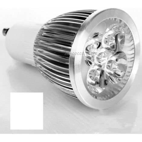 FARETTO 5 WATT 5 LED 50° ATTACCO GU10 LAMPADINA SMD 220V 5 - Bianco Caldo