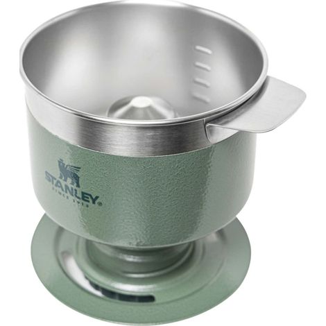 STANLEY pour sopra Perfect Brew Versare Over-Rende 1-6 Tazze, Hammertone Green, 1-6 Cups (1/5)