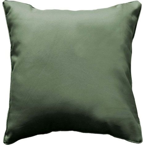 Coussin Carré Déco "essentiel" 40x40cm Kaki (1/3)