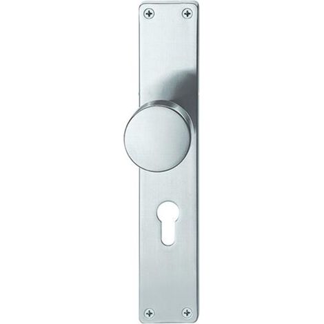 Poignée porte boule PZ, 0 19 1970,carré,Alu F1 (1/3)