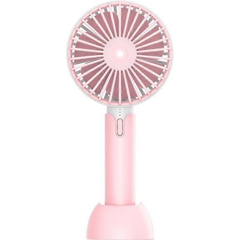 Mini portable fan with 3 speeds, USB electric fan with rechargeable battery, table fan for office/outdoor/sports/home/travel/camping - AquaForge (1/5)