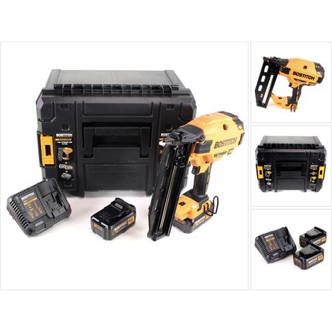 Bostitch BTCN120M2-QW Akku Nagler 32-63mm 2x4.0Ah für Stauchkopfstifte Prebena N BR-04"-"BTCN120M2-QW (1/5)