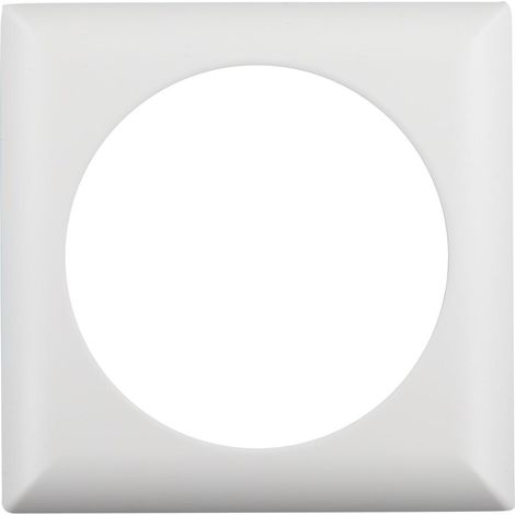 Cadre carré PD4-FP blanc mat cadre design carré à clip pour détecteur PD4 LUXOMAT 92992 (1/2)
