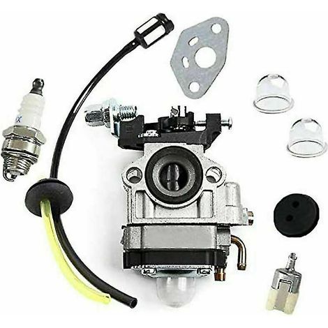 Carburatore per Kawasaki TH23 TH26 TH34 23cc 25cc 26cc, kit candela d'accensione incluso (1/3)
