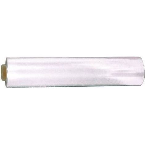 VIGOR-BLINKY 8011779381193 Film per Imballo Manuale in Polietilene 6 Bobine Larghezza 50 cm Spessore 30my Peso 2,40 Kg circa colore Bianco