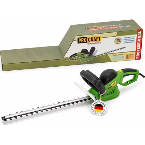 Taille-haie Procraft PT750 750 watts, longueur de coupe 610 mm (1/5)