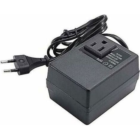 Transformateur 220V à 110V - - 200W - Prise européenne - AC 110V - Fréquence 50/60Hz (1/4)
