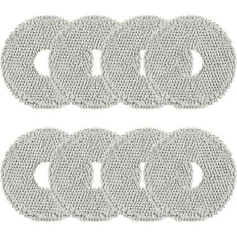 Pièces Wischtücher pour Xiaomi X10+ / X20+ & Dreame L10s Ultra / L10 Ultra / L20 Ultra / L10s Pro Ultra Heat / X40 Ultra Complete Saugroboter, Microfaser Nasses Wischpads Zubehör (1/5)