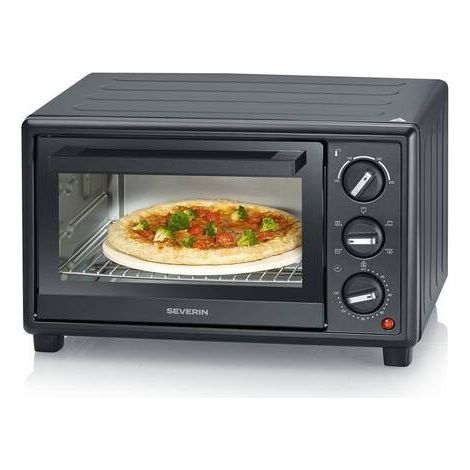 [NEUWERTIG] B-Ware Severin Pizzaofen TO 2079 Heizgerät Backofen Schwarz 20l Freistehend 100-230°C (1/2)