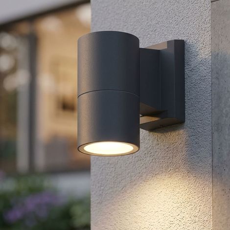 Außen-Wandleuchte Wandleuchte Außenbereich abwärts Anthrazit Aluminium IP44 (1/5)