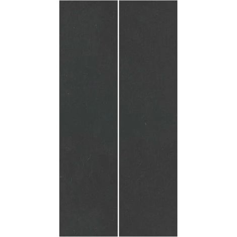 Tapis de piscine noir, 500 x 250 x 0,1 cm, tissu non tissé. (1/5)
