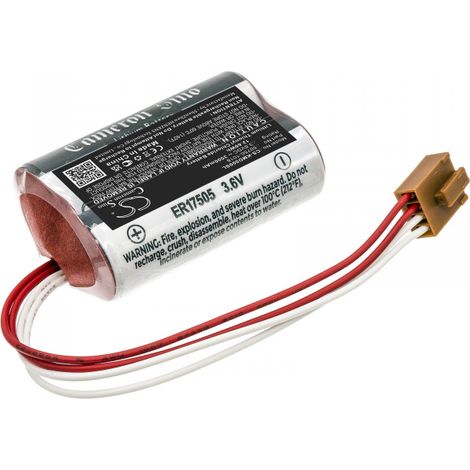 Batteria al litio 2LS17500-GIOCATTOLO da 3,6 V 3,5Ah per YASKAWA PLC (1/4)