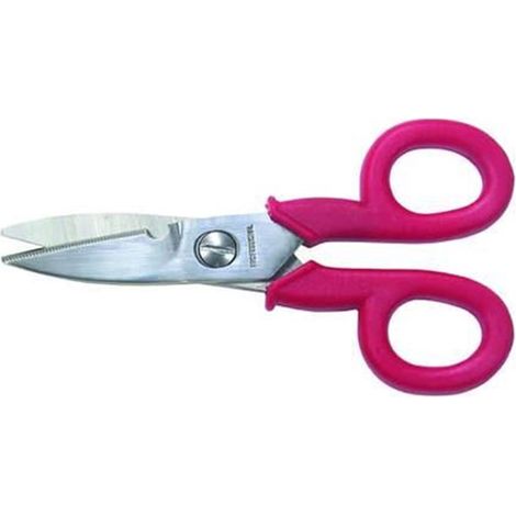 FORBICI PER ELETTRICISTA LAME DRITTE - mm.145 - FER 60882 (1/2)