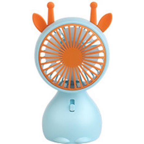 Ventilateur Portable - Ventilateur USB Rechargeable - 3 Vitesses Réglables - Pour Bureau Maison Voyage - 1 Pièce (1/5)