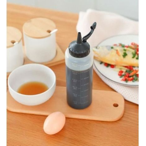 Flacon Souple à Sauce avec Bouchon – Idéal Barbecue, Ketchup & Décoration (1/4)