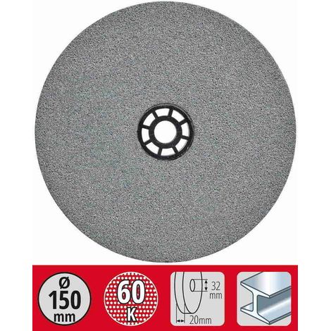 Meule EINHELL pour affuteuse à eau - 150mm - Grain 60 (1/5)