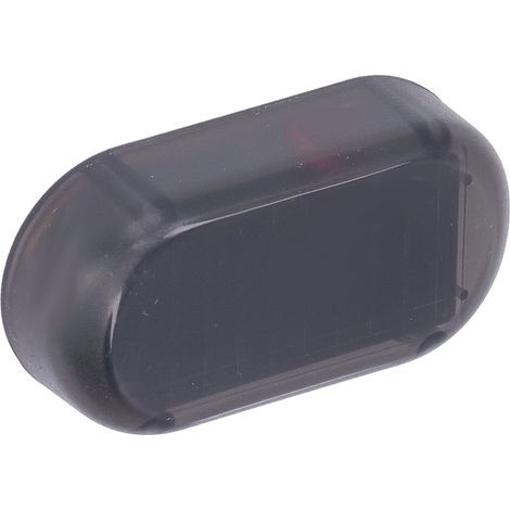 Voyant d'avertissement d'énergie solaire de voiture antivol LED Flash lampe stroboscopique Port USB universel pour voiture camionnette SUVRed. (1/5)