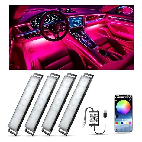 Accessoire Voiture Interieur, LED Voiture Interieur, ContrôLe APP (1/5)