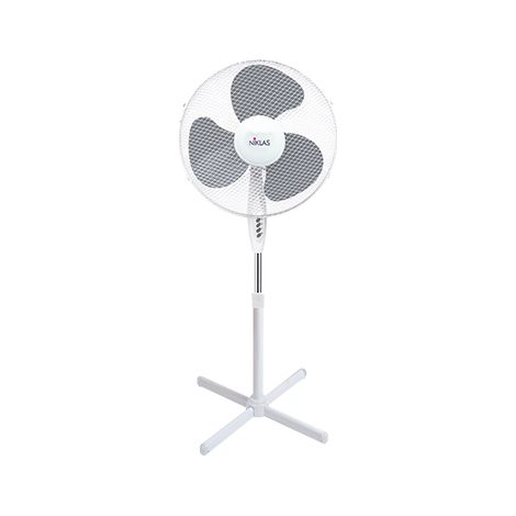 Ventilatore A Piantana Niklas In Plastica   40cm 3 Velocita' H.Max 135cm