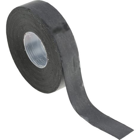 Rs Pro – Ruban auto-amalgamant noir 25mm x 10m x 0.5mm – Polyisobutylène pour étanchéité – Température -30°C à +100°C (1/2)