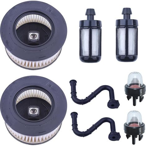 ADFEOL Filtre à Air Pour Stihl MS231, avec Pompe À Poire D'amorçage, Filtre à Carburant, Tuyau de Carburant Pour Stihl MS261 MS271 MS291 MS311 MS391 Tronçonneuse 1141 120 1604 (1/5)