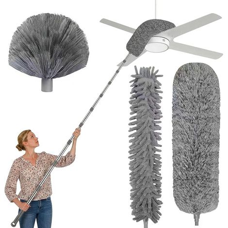 Telescopic Duster with Adjustable Extension (1/5)