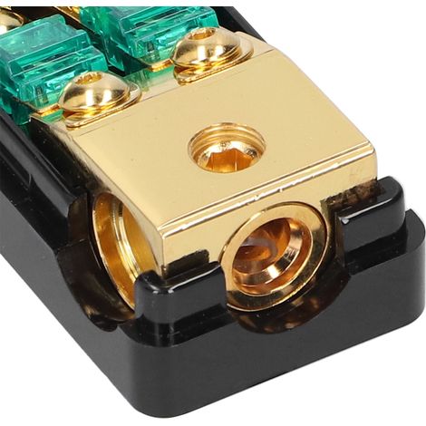 Sicherungen für Auto- und Yacht-Audiosysteme, unidirektionaler Subwoofer, modifizierter Sicherungshalter, Sicherungssockel aus reinem Kupfer. (1/5)