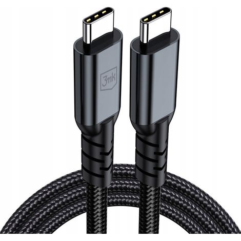 3mk Hyper Cable N-SERIES Thunderbolt 4 1m 48V/5A 40Gb/s 240W 8 1 pz. (1/4)