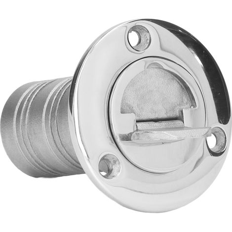 Orifice de remplissage eau 38mm acier inoxydable 316 bateau camion caravane raccord marine avec chaîne (1/5)