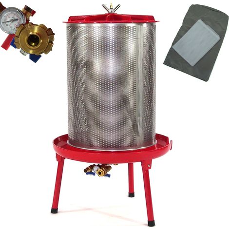 Hydropresse 90 L Saftpresse Obstpresse 90 ltr. Wasserpresse Weinpresse 56325 (1/5)