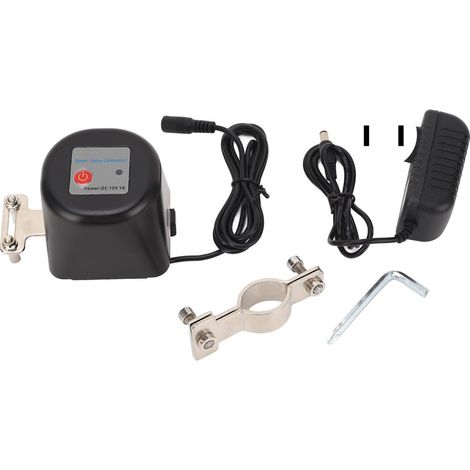 Vanne intelligente eau/gaz 30m sans fil, grand couple, commande à distance pour Zigbee AC100-240V prise US, interrupteur automatique. (1/5)