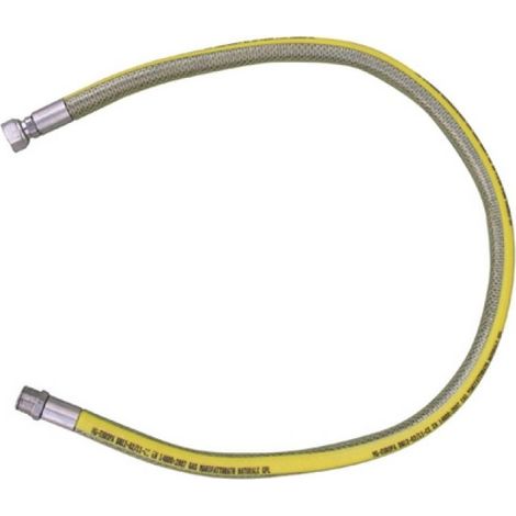 TUBO FLESSIBILE IN ACCIAIO MF PER GAS PARIGI cm 200