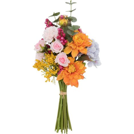 Bouquet misto ortensia h53cm - Atmosphera créateur d'intérieur (1/3)