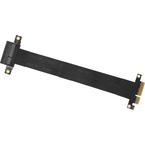 Câble d'extension PCIe 4x Câble d'extension (4x 180 degrés 20cm) (1/5)